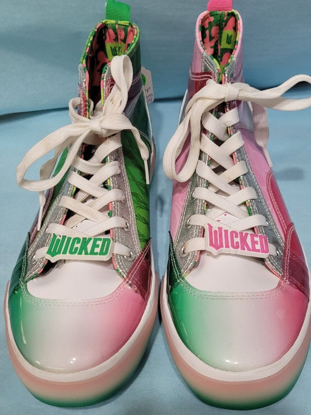 P3073-NWOT Wicked High Tops by Ground Up SZ 9.5